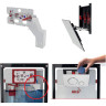 Комплект ALCAPLAST SET 4v1 AM101/1120-4 RU M571-0001 для установки унитаза с панелью смыва, хром глянец